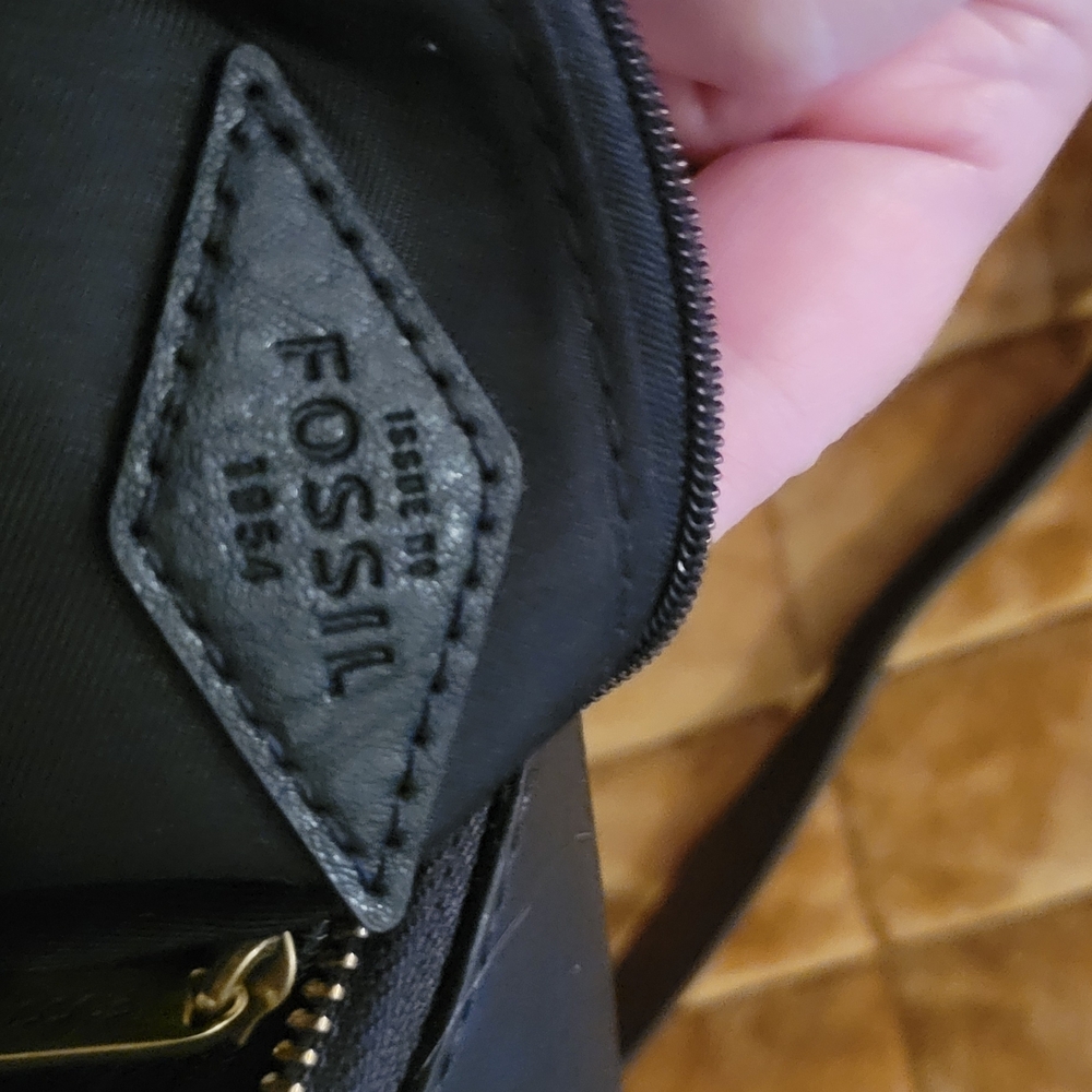 Fossil Black Crossbody Bag